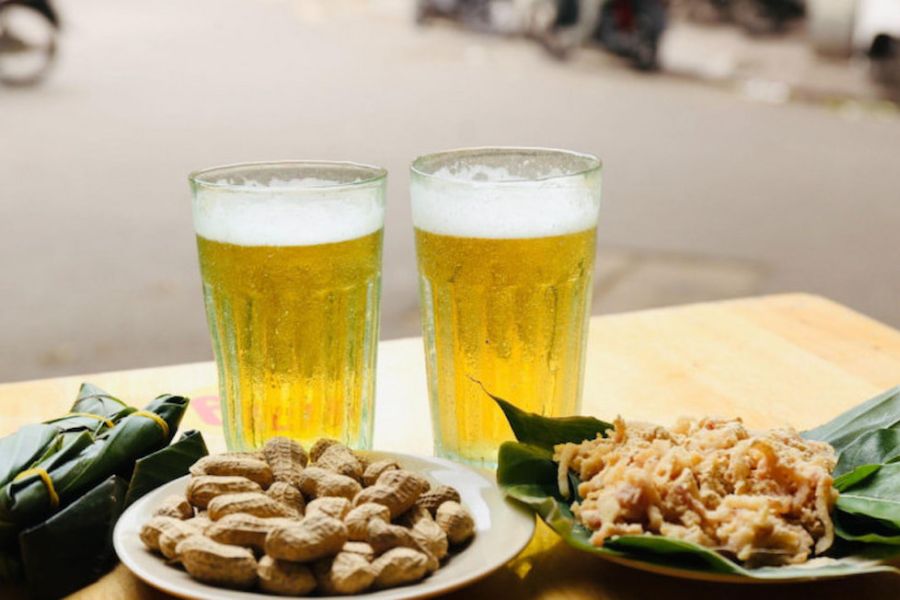  Bia hoi is Hanoi’s famous draft beer,
