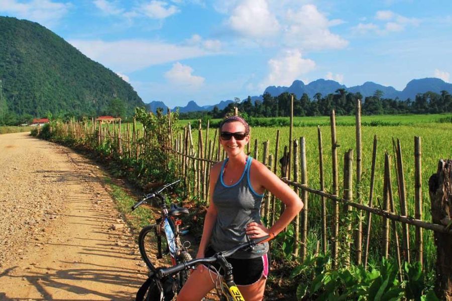 The ideal time to join a cycling tour in Laos
