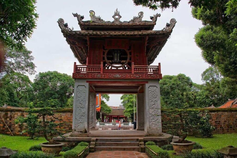 Temple of Literature in Hanoi