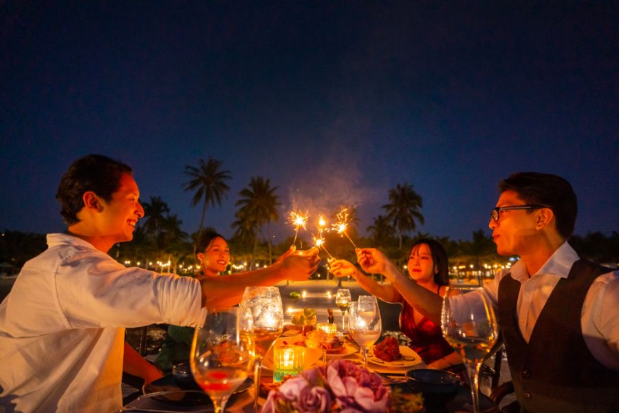 If you love the great outdoors dont forget to bring a tent and some food for an unforgettable beachside BBQ at Cam Binh