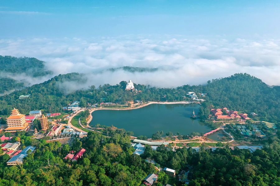 Cam Mountain also known as Thien Cam Son