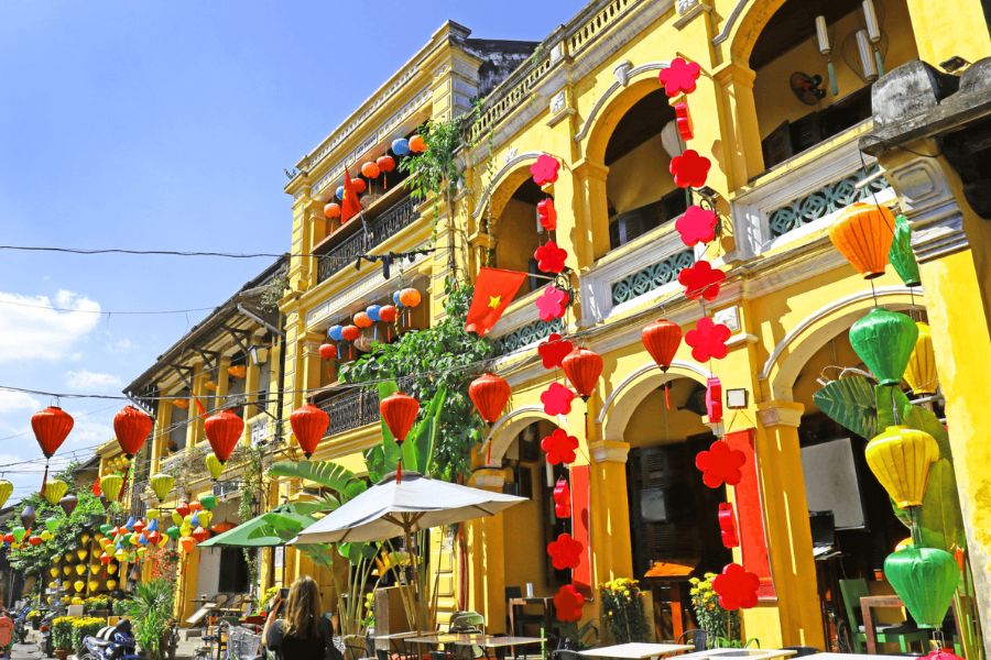 The ancient town glows with lanterns and festival spirit on Vietnam's National Day