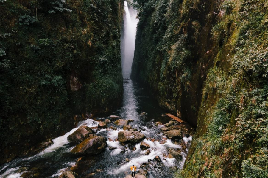 How to Get to Dragon Waterfall - Trung Leng Ho