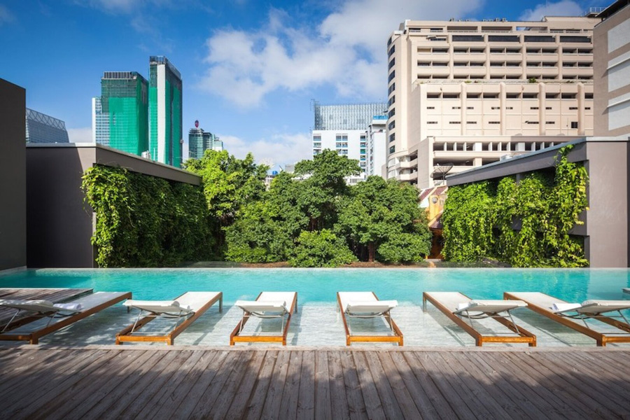 Ad Lib boasts a rooftop pool