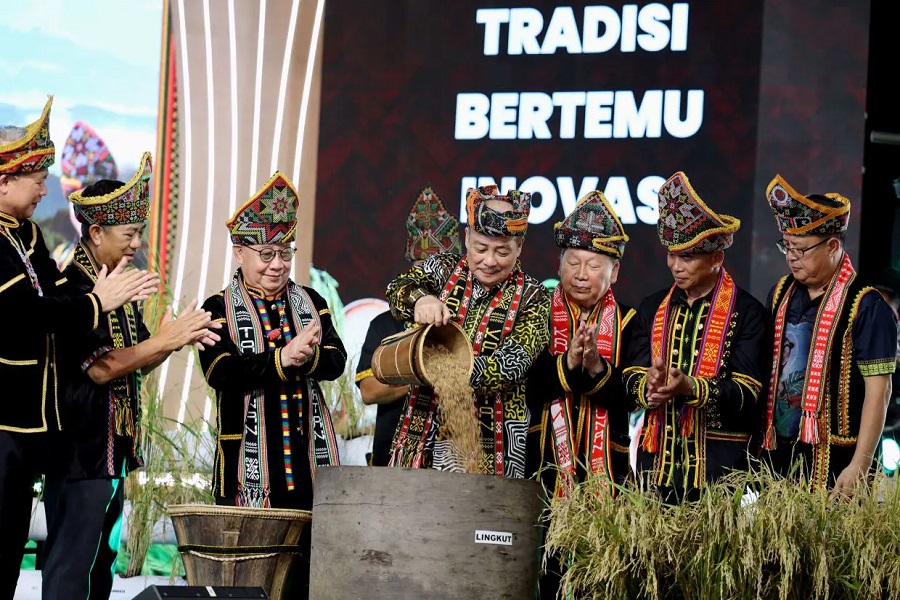 Kaamatan Festival is solemnly celebrated in Sabah
