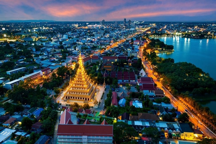 The beauty of Khon Kaen, Thailand