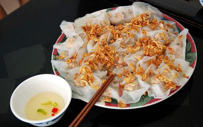 delicious white rose dumplings 