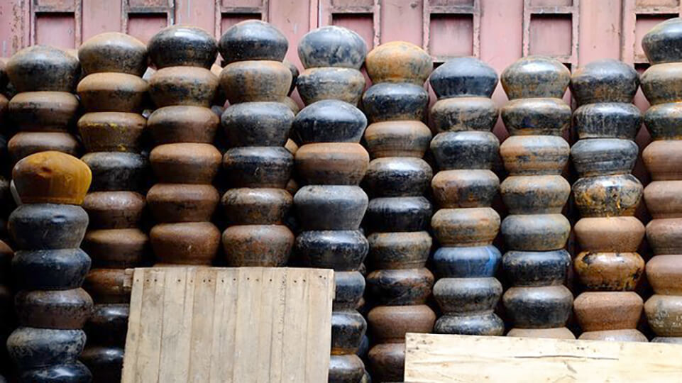 Monk's Bowls in&nbsp;Ban Baat village
