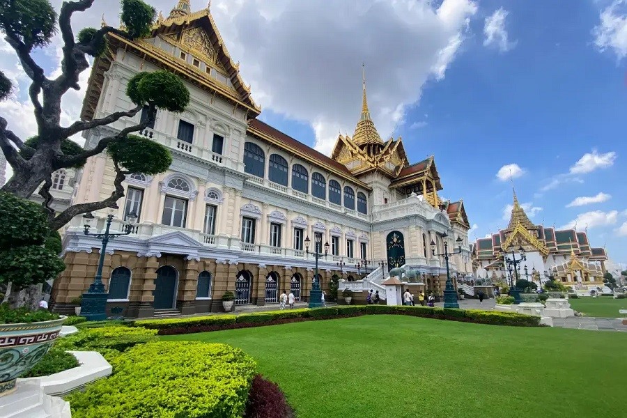 The Grand Palace is an iconic construction in Thailand
