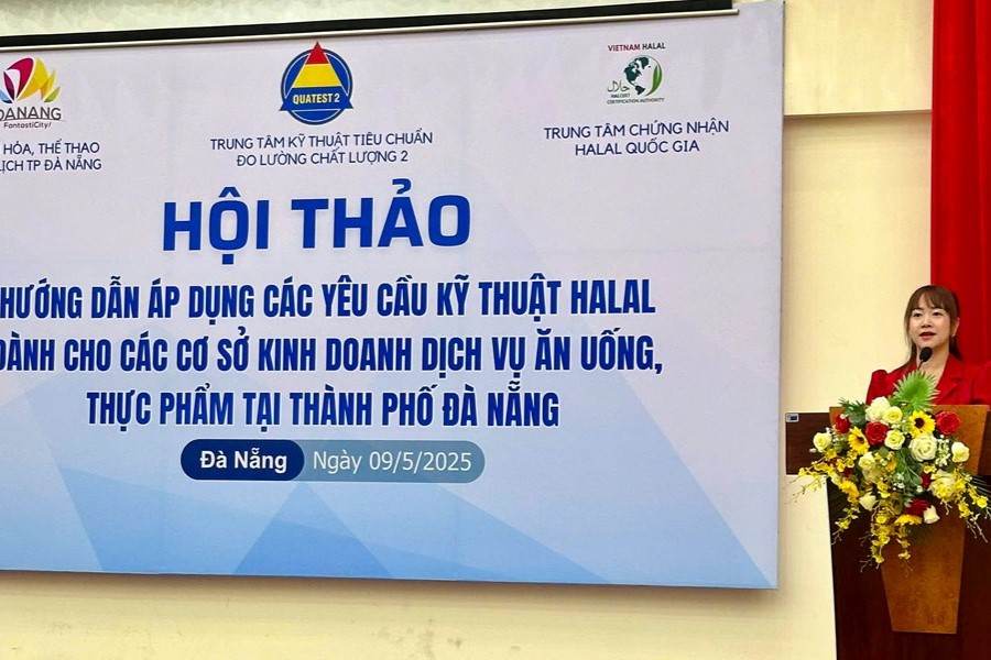 The conference to instruct on applying Halal requirements to restaurants in Da Nang