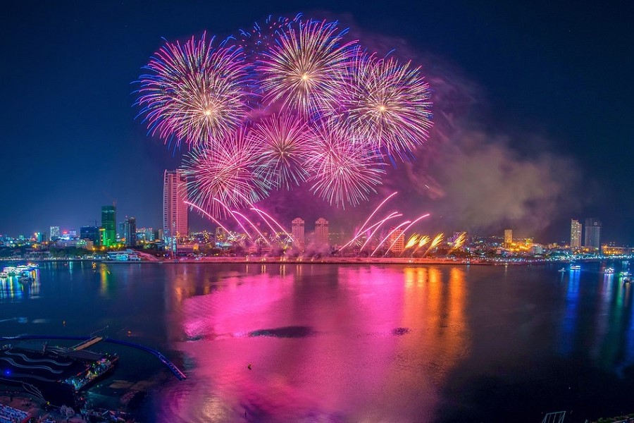 International Firework Festival is a large-scale event in Da Nang