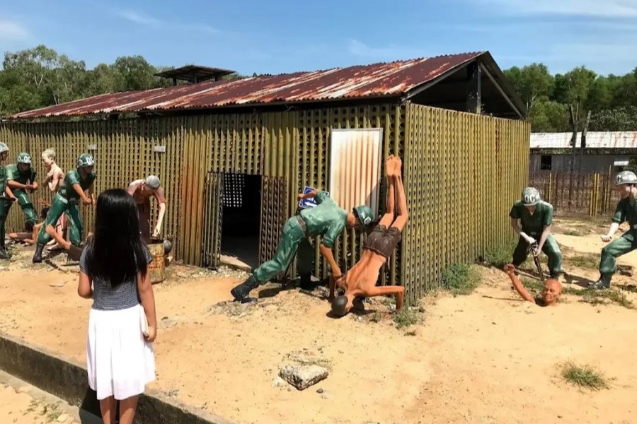This prison genuinely recreates the cruelty that once happened here