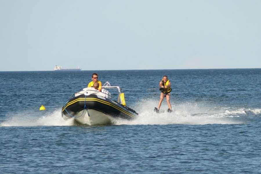 Water Skiing in Koh Rong