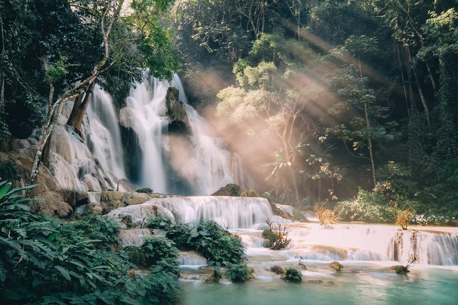 Kuang Si Waterfall