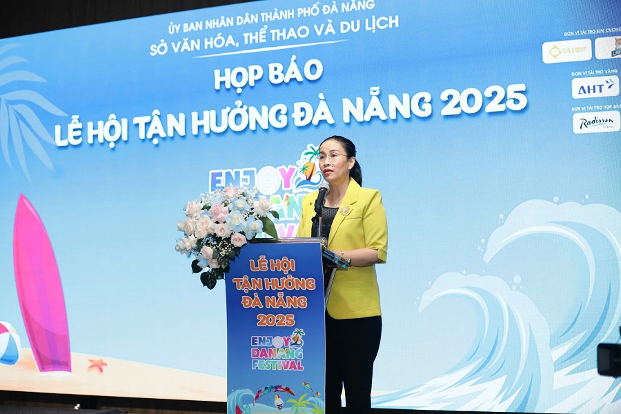 The press conference about Enjoy Da Nang Festival 2025
