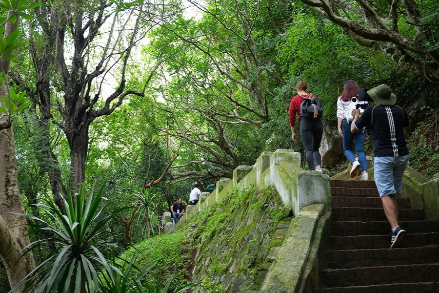 Mount Phousi is an iconic natural landmark in Luang Prabang