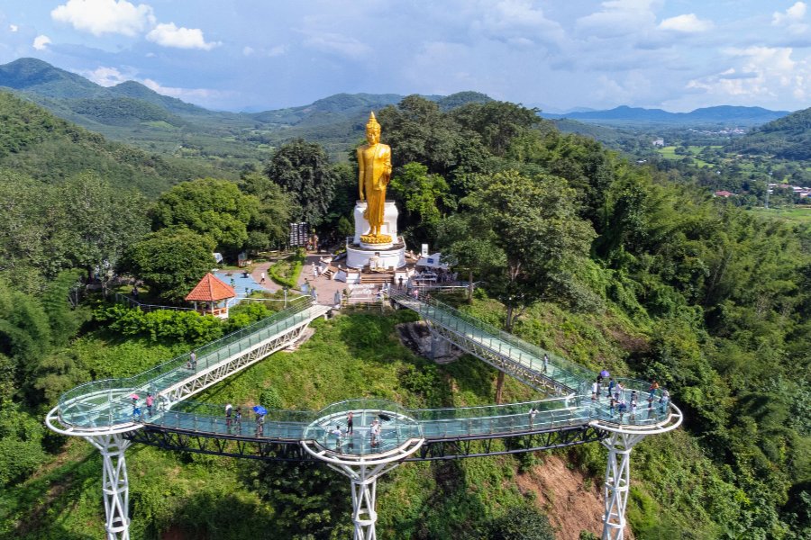 Buddha's statue in Chiang Khan