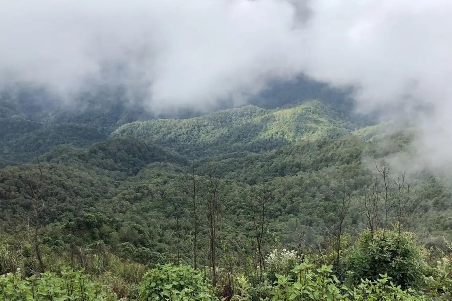 The view from Milestone No. 0 – A Pa Chai Milestone