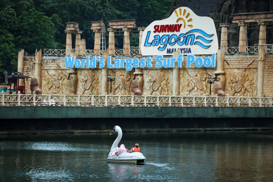 Sunway Lagoon is one of the most famous theme parks in Malaysia