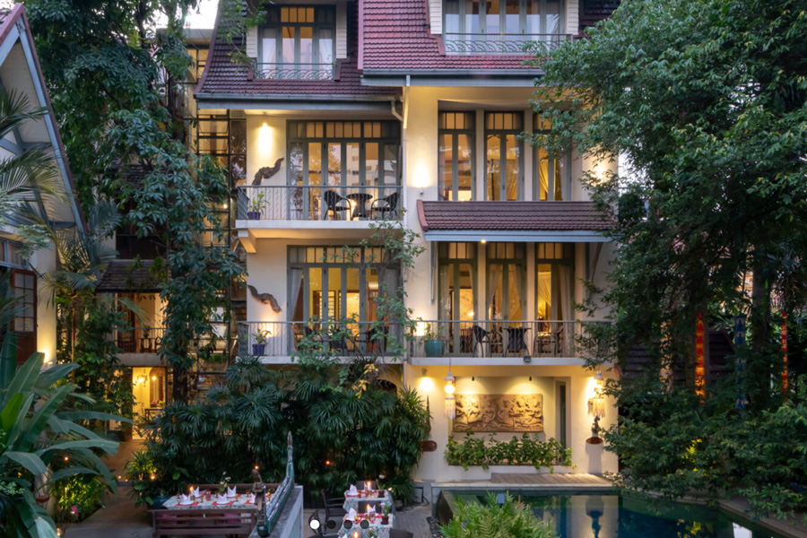 Ariyasomvilla villa boutique in Bangkok