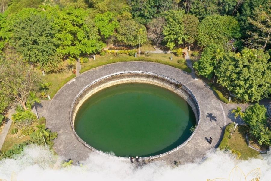 The unique beauty of the Ngoc Well of Bai Dinh Pagoda