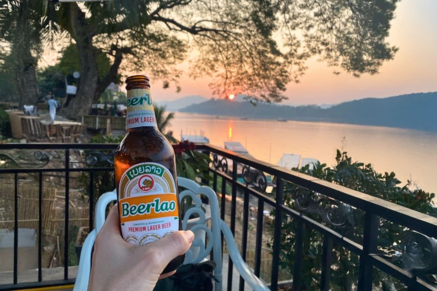 Unique beer symbol of Southeast Asia