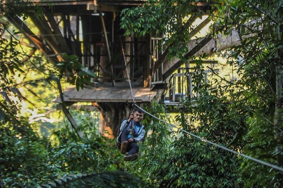 The Gibbon Experience in Bokeo province