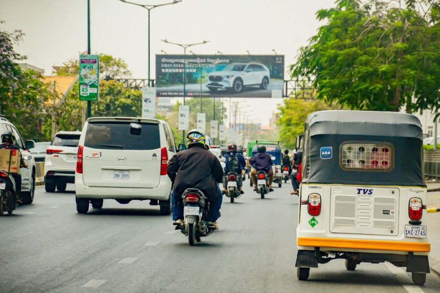 Traveling within Cambodia is very convenient 