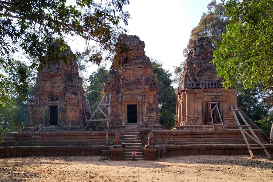 Bat Chum is an archaeological site in Cambodia, located within the Angkor Archaeological Park near Siem Reap