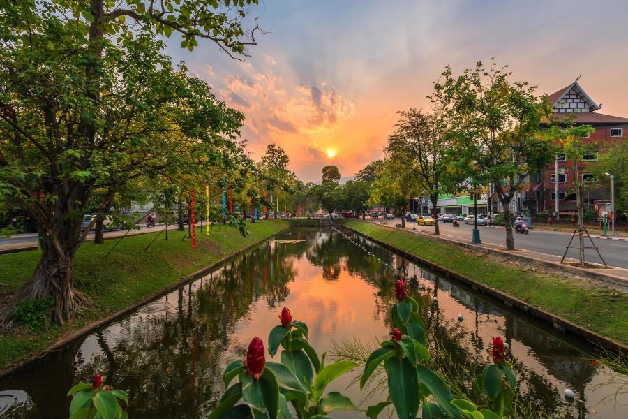 Chiang Mai sunset