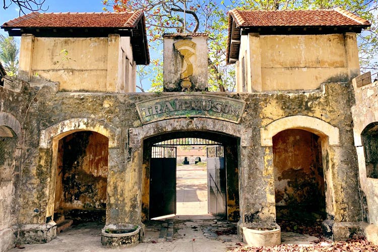 Outside Con Dao prison