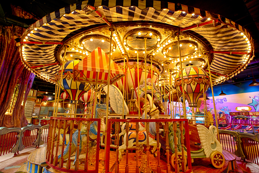 Fantasy Park is an amusement park located within the Ba Na Hills