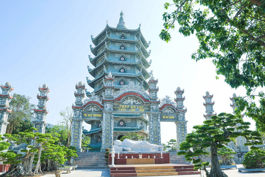 A seven-story tower refers to a multi-tiered architectural structure with seven distinct levels or stories