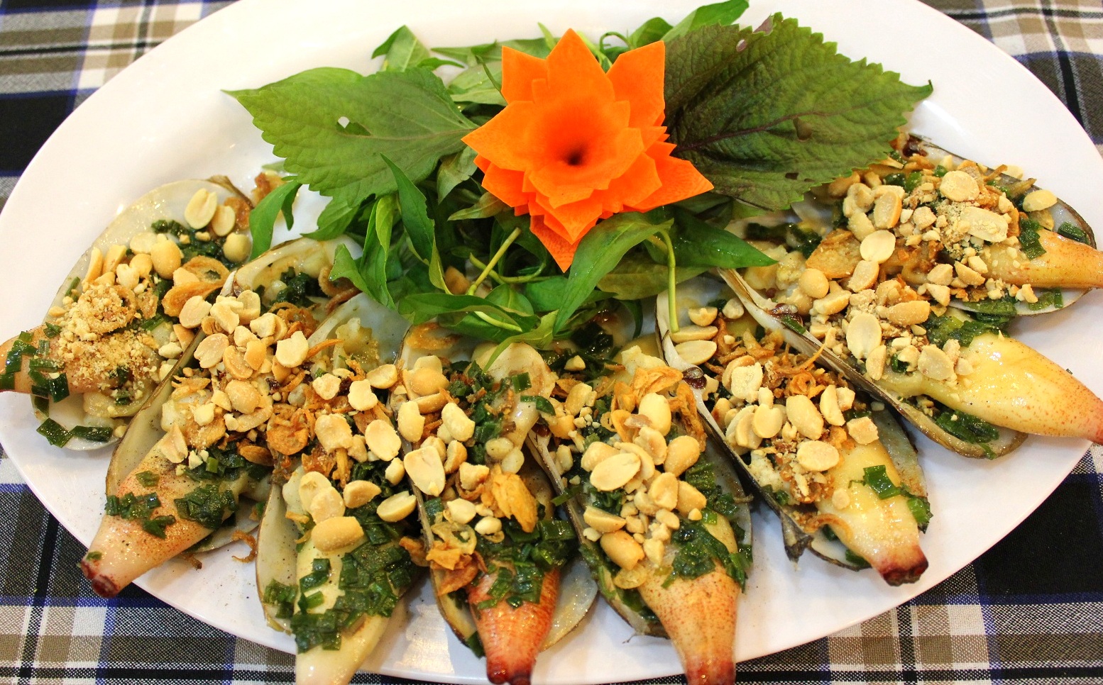 Geoduck dish