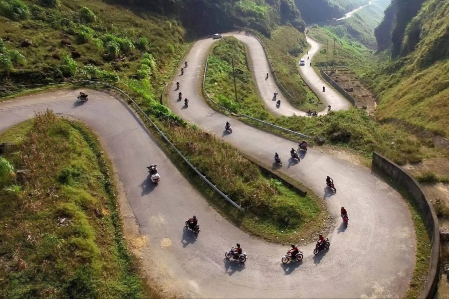 Ha Giang loop on a motorbike