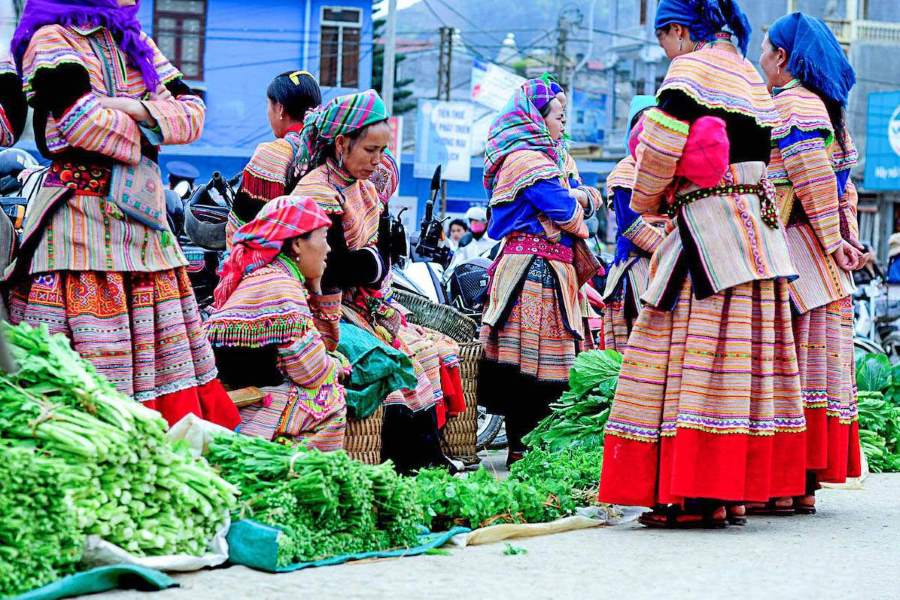 The local market at Dong Van Old Quarter (Source: Kyo)
