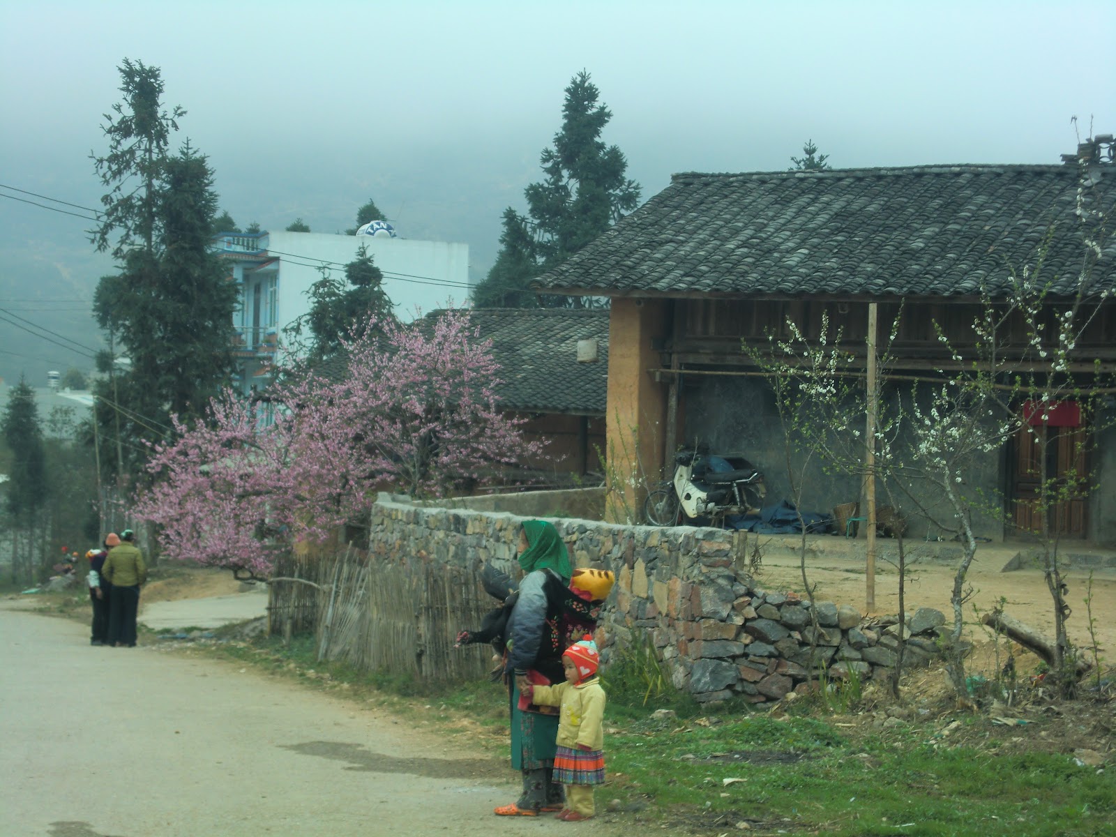 A corner of Pho Bang town
