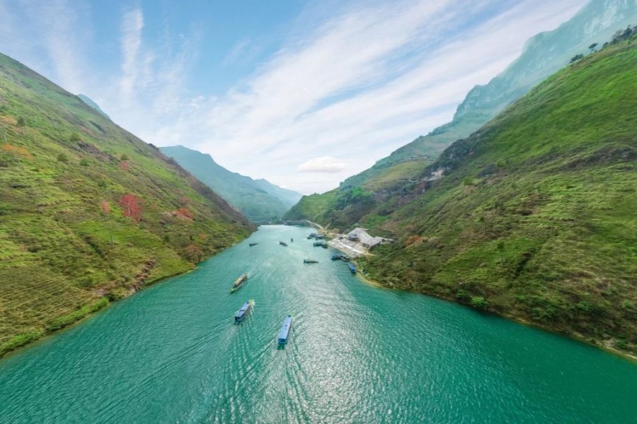 Nature close up when cruising on Nho Que River 