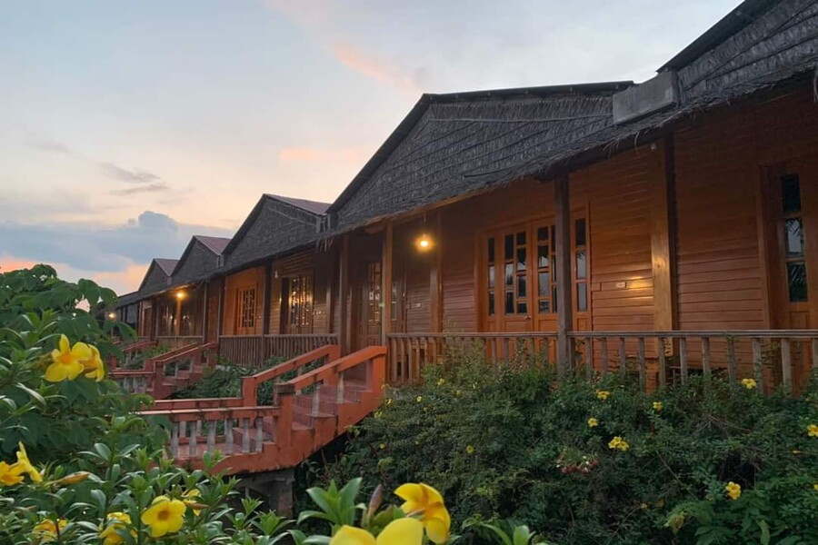 Local people have built modern homestays for tourism
