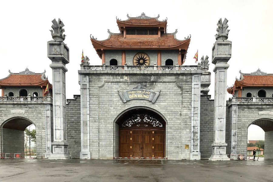The main gate of Hung Kings Temple Complex