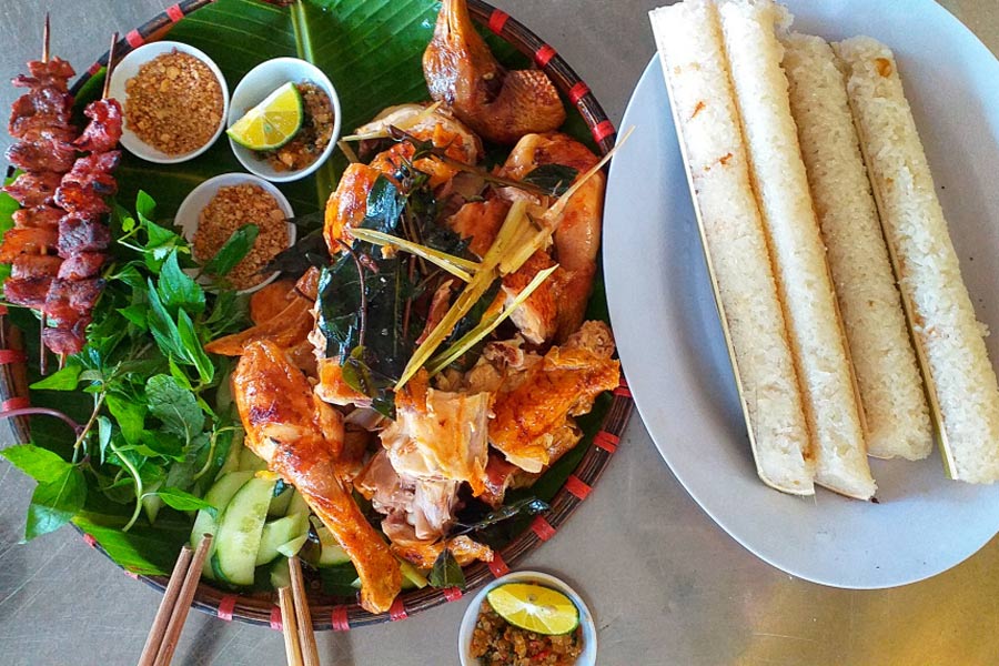 Mang Den - Com Lam Ga Nuong