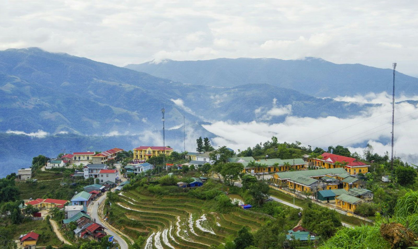 Scenery in Thu Lum commune