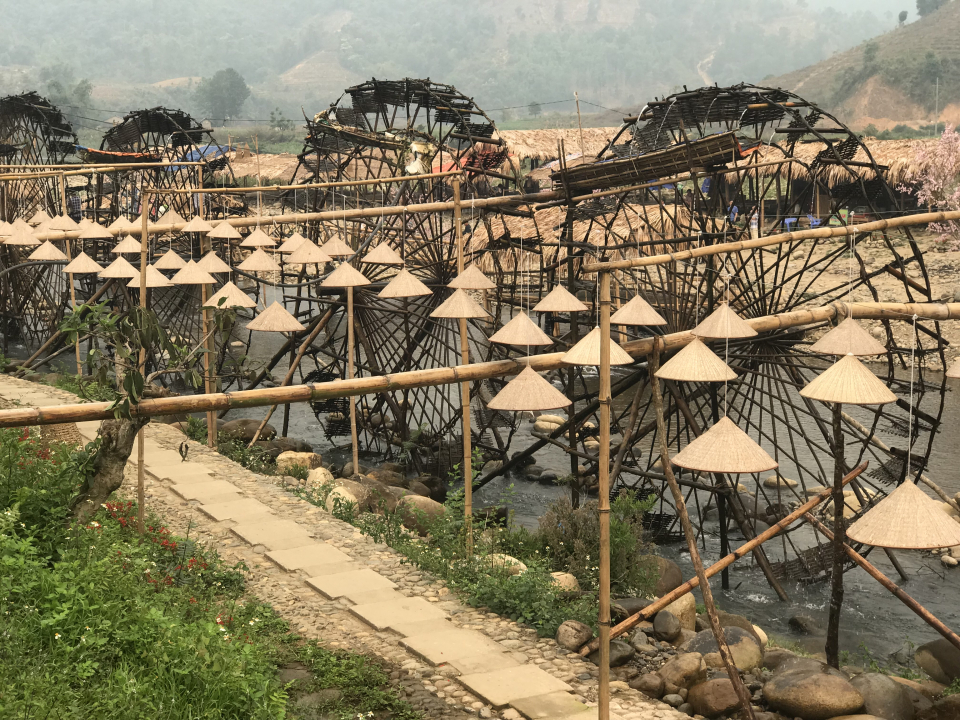Na Khuong Water Wheels