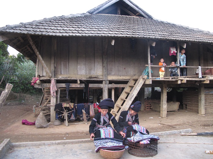 The stilt houses