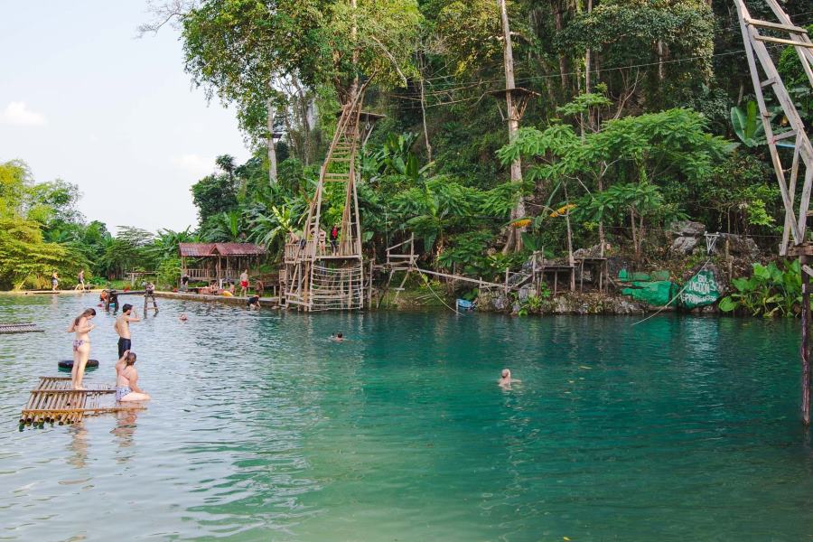 Blue Lagoon is very popular with international tourists 