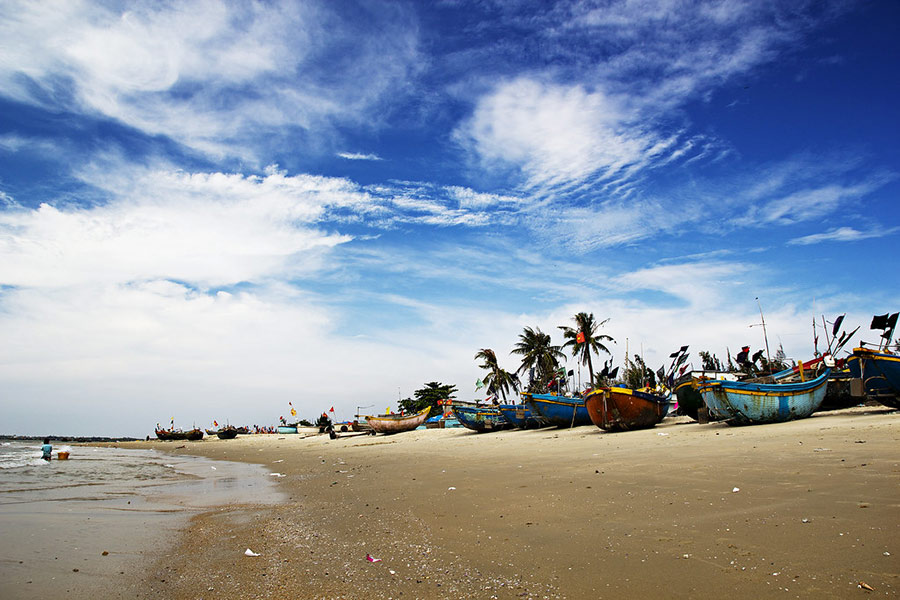 Long Hai Fishing Village near Long Hai Beach