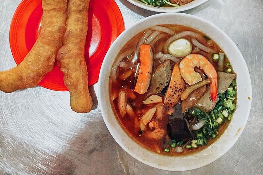 Long Hai Noodle Soup at Long Hai Beach