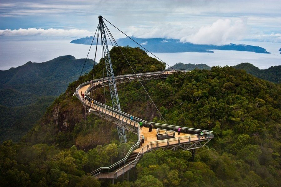 The unique architecture of Langkawi Sky