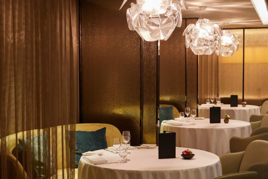 Private space at the restaurant