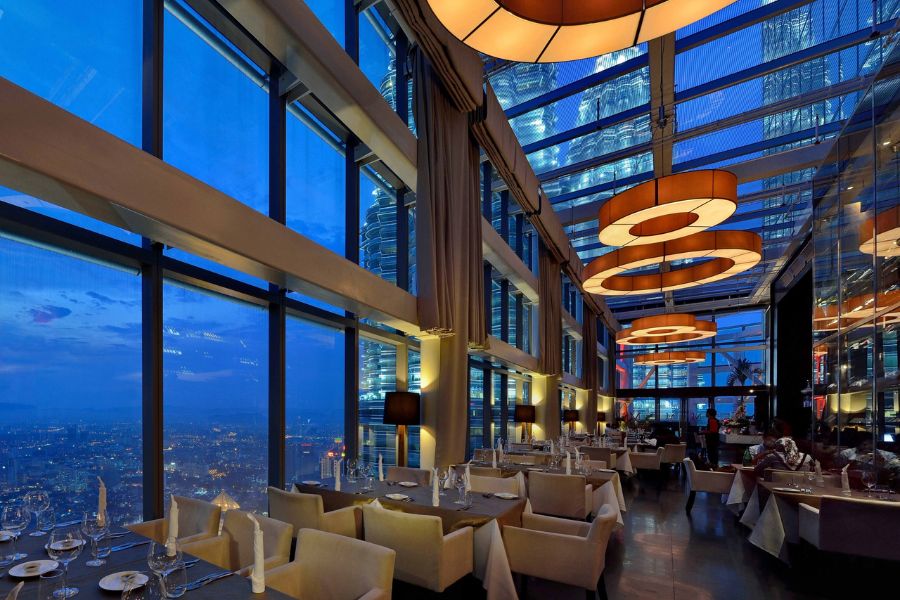 One of the exclusive rooftop dining in Kuala Lumpur